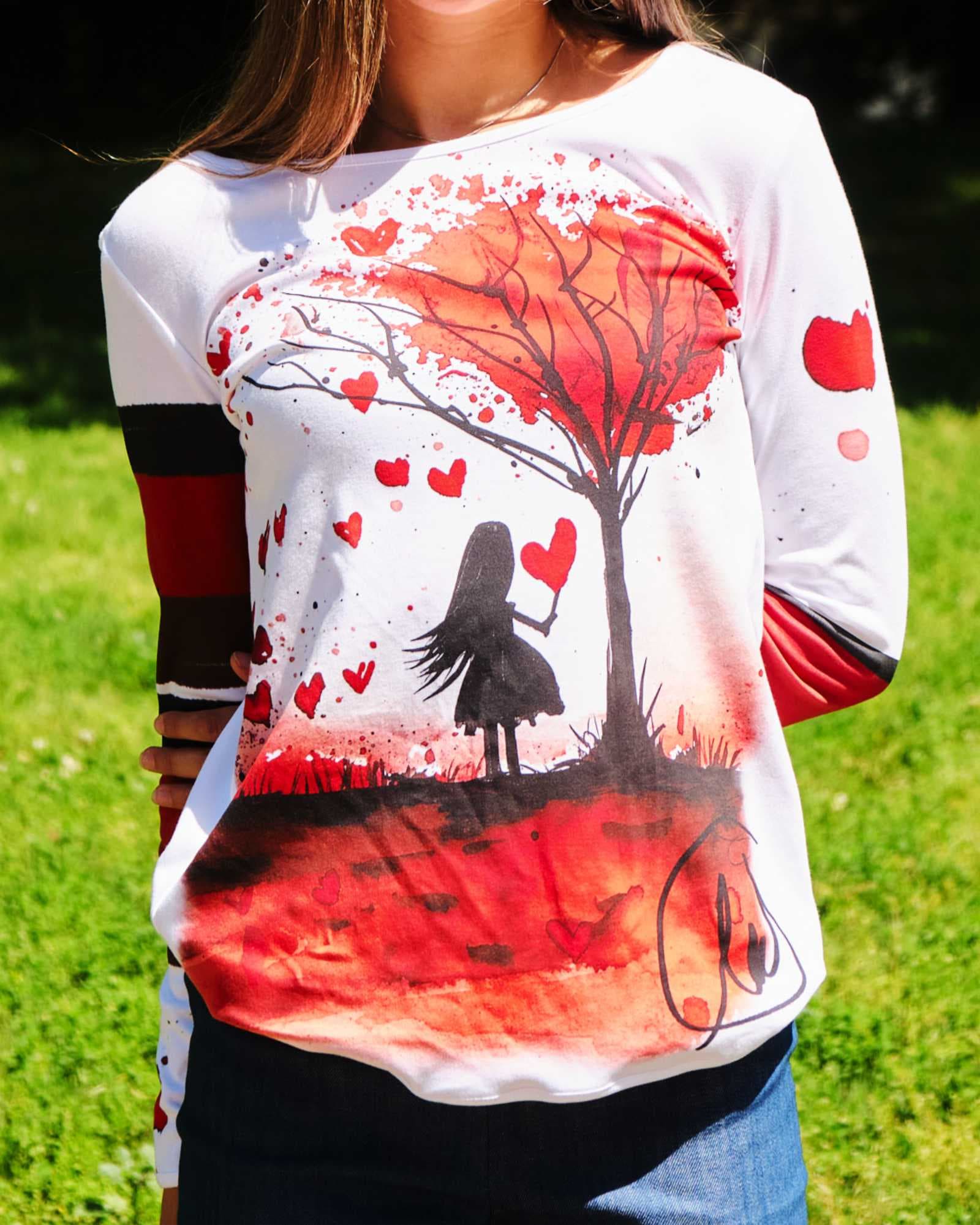 Red Heart Blouse - view 2